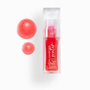 Alamar Cosmetics Plumping Lip Tint — Coral Red Shine